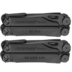 Leatherman Wave + Black Multi-Tool With Black MOLLE Sheath