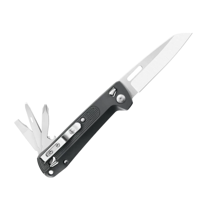 Leatherman Free K2 8-in-1 Multi Tool Slate Stainless Steel Plain Blade 832656 1 Leatherman Free K2 8-in-1 Multi Tool Slate Stainless Steel Plain Blade 832656
