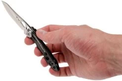 Leatherman Skeletool Knife KB Pocket Knife Plain Edge, Black -Sale Leatherman LEKB BK 08 leatherman skeletool lekb bk 08