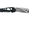 Leatherman Skeletool Knife KBx Black & Silver Pocket Knife Partially Serrated, Limited Edition 832617