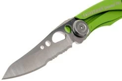 Leatherman Skeletool Knife KBx Partially Serrated Pocket Knife, Green 10 Leatherman Skeletool Knife KBx Partially Serrated Pocket Knife, Green -Sale Leatherman LEKBX SBL 03 leatherman skeletool lekbx sbl 03