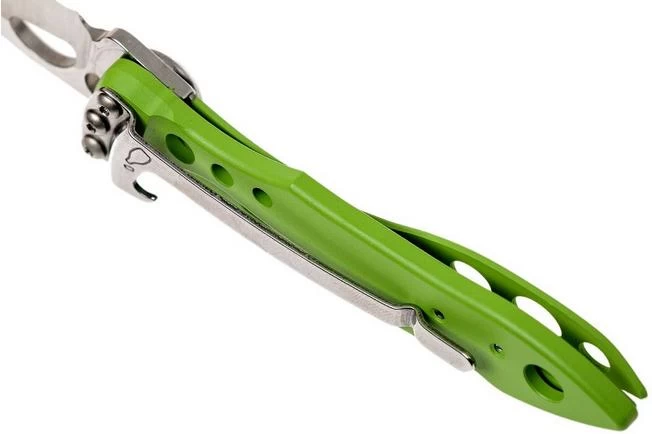 Leatherman Skeletool Knife KBx Partially Serrated Pocket Knife, Green 4 Leatherman Skeletool Knife KBx Partially Serrated Pocket Knife, Green - Image 4