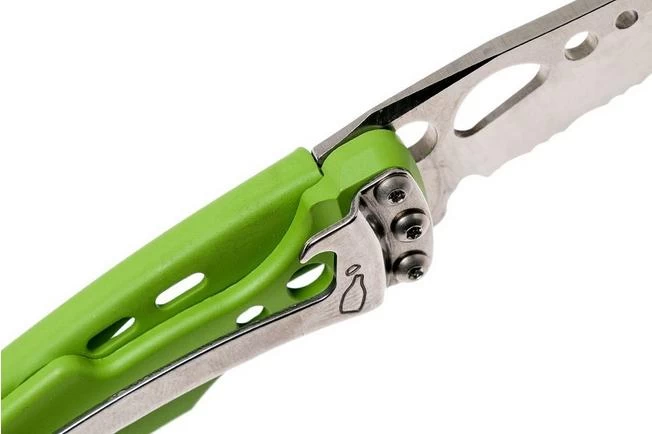 Leatherman Skeletool Knife KBx Partially Serrated Pocket Knife, Green 5 Leatherman Skeletool Knife KBx Partially Serrated Pocket Knife, Green - Image 5