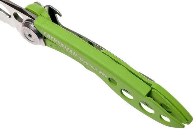 Leatherman Skeletool Knife KBx Partially Serrated Pocket Knife, Green 6 Leatherman Skeletool Knife KBx Partially Serrated Pocket Knife, Green - Image 6