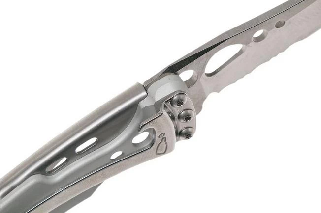 Leatherman Skeletool Knife KBx Partially Serrated Pocket Knife, Silver 5 Leatherman Skeletool Knife KBx Partially Serrated Pocket Knife, Silver - Image 5