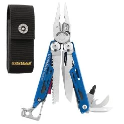 Leatherman Signal Multi-Tool With Nylon Sheath 26 Leatherman Signal Multi-Tool With Nylon Sheath -Sale Leatherman LT832739 Leatherman Signal Cobalt Open with Sheath