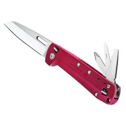 Leatherman FREE K2 Multipurpose Knife, Crimson