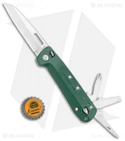 Leatherman Free K2 Multi 7-in-1 Folding Knife Evergreen (3.3" Satin) -Sale Leatherman Leatherman Free K2 Multi Purpose 7 in 1 Evergreen Satin 832893 BHQ 112284 jr bottlecap