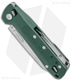 Leatherman Free K2 Multi 7-in-1 Folding Knife Evergreen (3.3" Satin) -Sale Leatherman Leatherman Free K2 Multi Purpose 7 in 1 Evergreen Satin 832893 BHQ 112284 jr spine