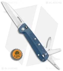 Leatherman Free K2 Multi 7-in-1 Folding Knife Navy (3.3" Satin) -Sale Leatherman Leatherman Free K2 Multi Purpose 7 in 1 Navy Satin 832897 BHQ 112285 jr bottlecap