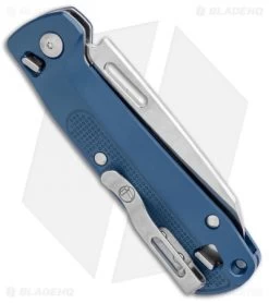 Leatherman Free K2 Multi 7-in-1 Folding Knife Navy (3.3" Satin) -Sale Leatherman Leatherman Free K2 Multi Purpose 7 in 1 Navy Satin 832897 BHQ 112285 jr side