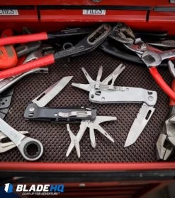 Leatherman Free K4 Multi-Purpose 9-in-1 Folding Knife (3.3" Satin) Silver 832660 -Sale Leatherman Leatherman Free K4 Multi Purpose 9 in 1 Folding Knife Satin Silver 832660 BHQ 94093 kp toolbox web 1