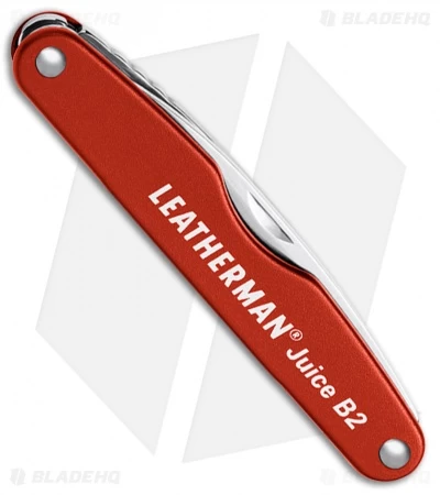 Leatherman Juice B2 Pocket Knife 3.25" Cinnabar Orange Al 832366 2 Leatherman Juice B2 Pocket Knife 3.25" Cinnabar Orange Al 832366 - Image 2