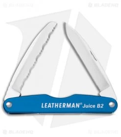 Leatherman Juice B2 Pocket Knife 3.25" Columbia Blue Al 832364