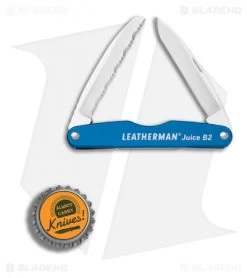 Leatherman Juice B2 Pocket Knife 3.25" Columbia Blue Al 832364 -Sale Leatherman Leatherman Juice B2 columbia blue al BHQ 74429 er bottlecap