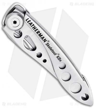 Leatherman Skeletool KBX Liner Lock Knife Stainless (2.6" Satin Serr) 832382 3 Leatherman Skeletool KBX Liner Lock Knife Stainless (2.6" Satin Serr) 832382 - Image 3