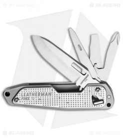 Leatherman Free T2 Multi-Purpose 8-in-1 Folding Knife (2.2" Satin) 832680