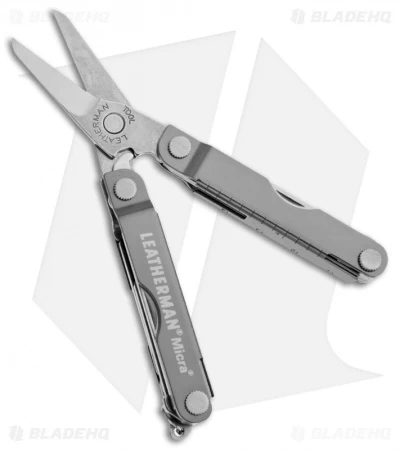 Leatherman Micra Multi Tool W/ 1.6" Knife (10-in-1) Gray 1 Leatherman Micra Multi Tool W/ 1.6" Knife (10-in-1) Gray