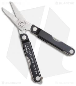 Leatherman Micra Multi Tool W/ 1.6" Knife (10-in-1) Black