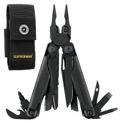 Leatherman Surge Black Multi-Tool With 4-Pocket Nylon Sheath